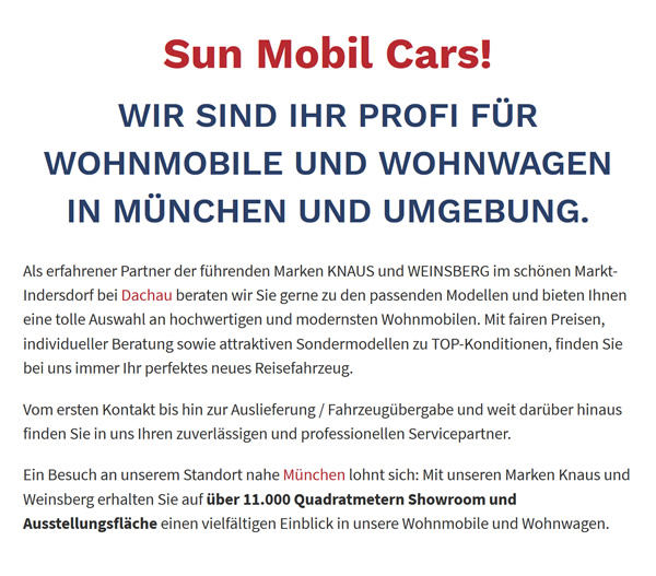 Wohnmobile kaufen in  Rainau